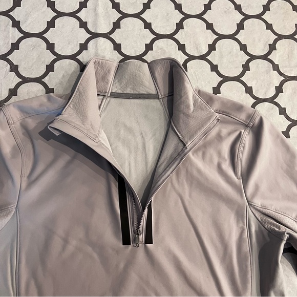 Lululemon Chillstop 1/2 Zip Tech Fleece Softshell Sweater Mens Medium - Picture 14 of 14